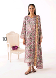 Morja by Gull Jee - Design No. 12 - Premium 3-Piece Printed Lawn