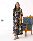 Morja by Gull Jee - Design No. 12 - Premium 3-Piece Printed Lawn