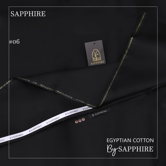Sapphire Men’s Premium Egyptian Cotton – Unstitched Summer Collection