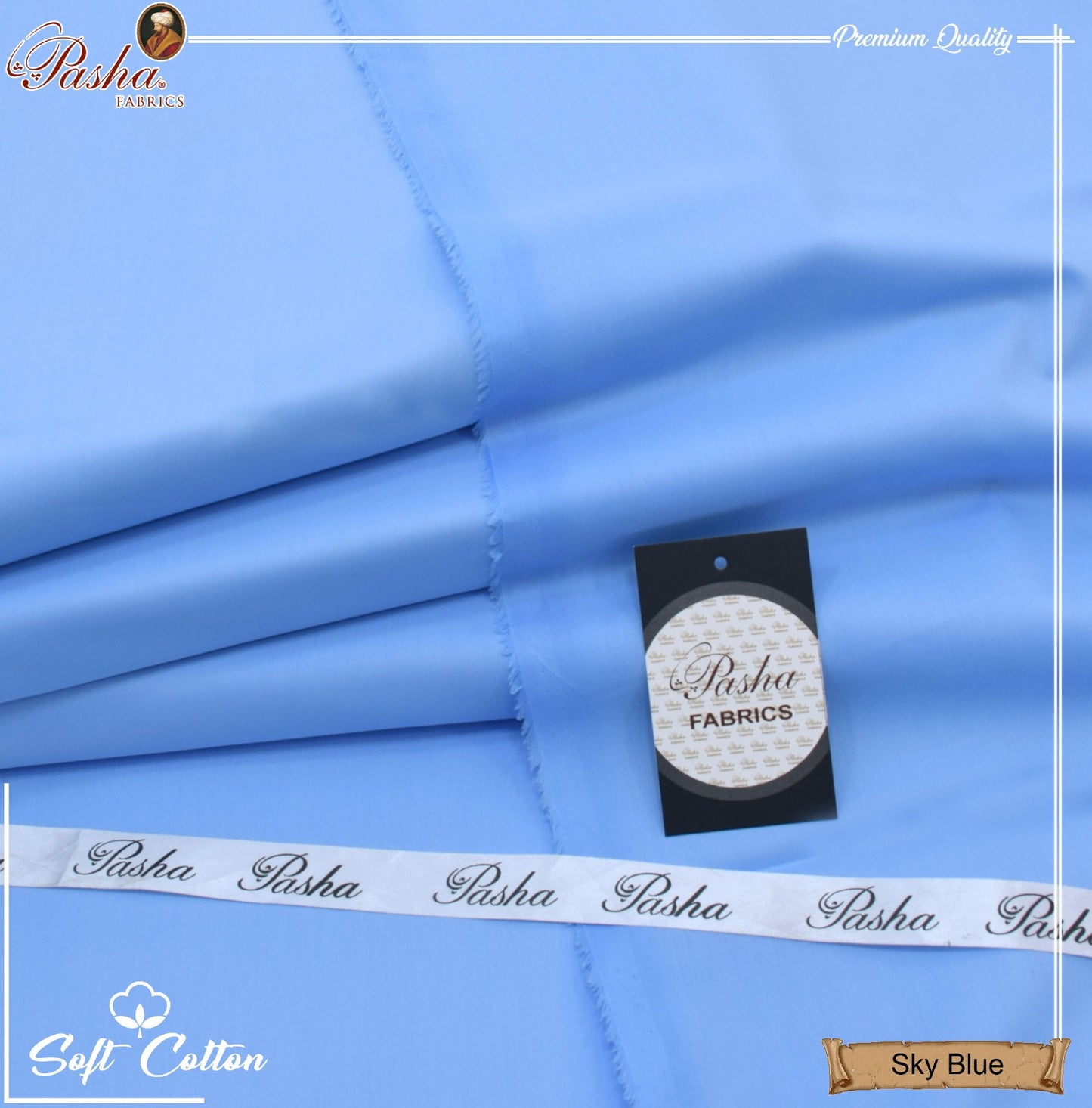 Pasha Fabrics Premium Men’s Cotton – Ultimate Unstitched Summer Collection