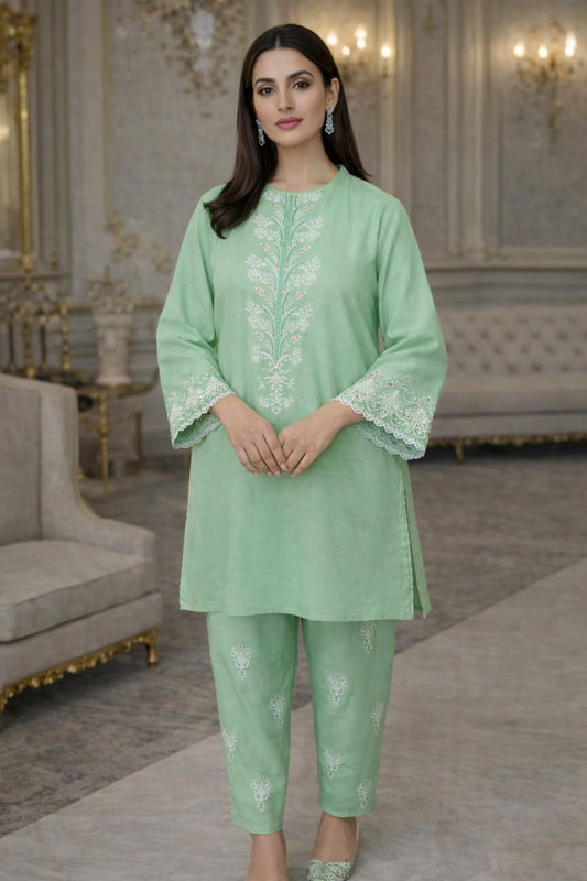 Lawn Emborided collection